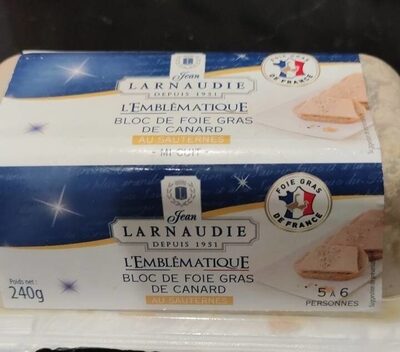 BLOC DE FOIE GRAS DE CANARD