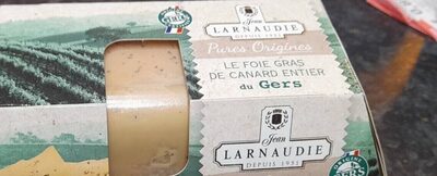 Le foie gras de canard entier de Gers front packaging