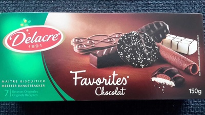 Favorites Chocolat front packaging