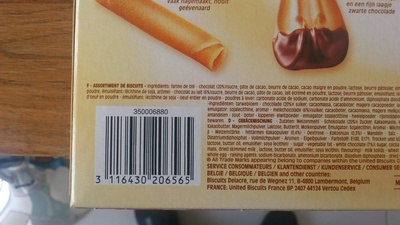 Assortiment de biscuits