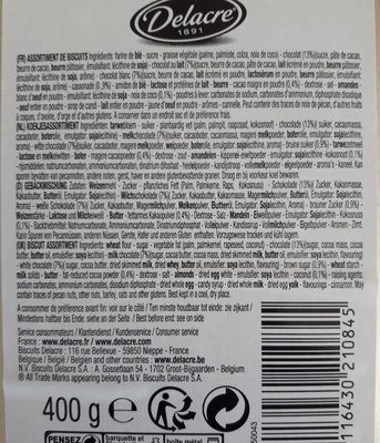 Tea time ingredients label