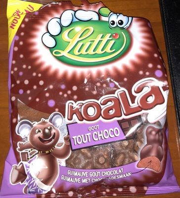 Koala goût tout choco front packaging