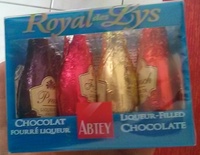 Chocolat fourré liqueur Royal des Lys