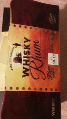 Whisky rhum front packaging