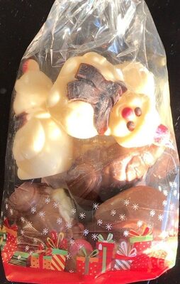 Pére  Noël et bonshommes de neige