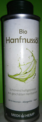 Bio-Hanfnussöl front packaging