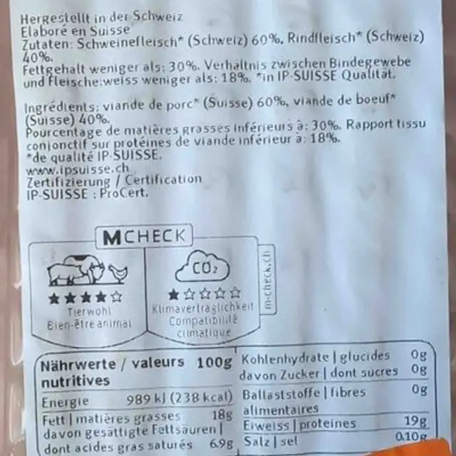Hackfleisch gemischt front packaging