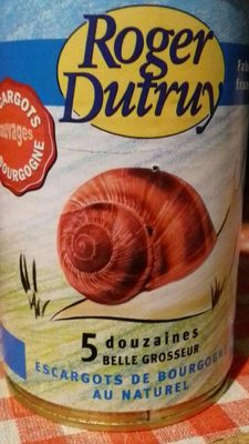 Dutruy, Escargots de bourgogne 5 douzaines, la boite