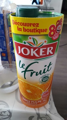 Le fruit Orange Sans pulpe