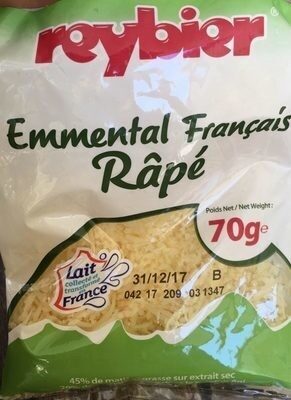 Emmental rapé