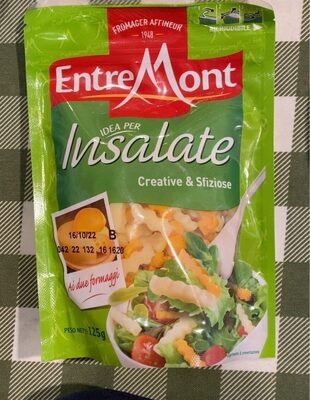 Miscela di 2 formaggi front packaging