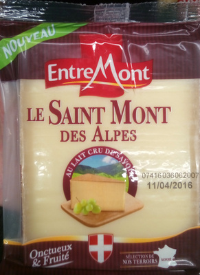 Le Saint Mont des Alpes front packaging