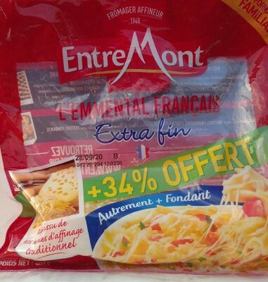 l'Emmental français front packaging