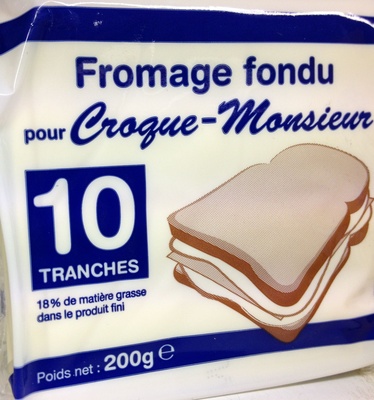 Fromage fondu pour croque monsieur