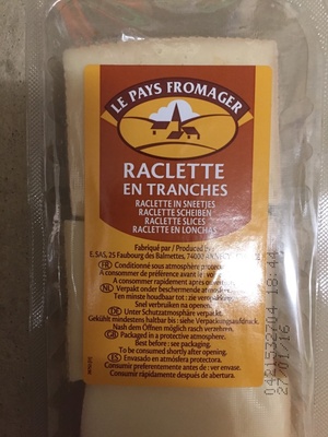 Raclette en Tranches