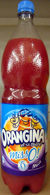 Orangina Miss O! Mûre front packaging