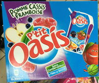 P'tit Oasis Pomme Cassis Framboise