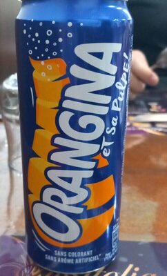 Orangina front packaging