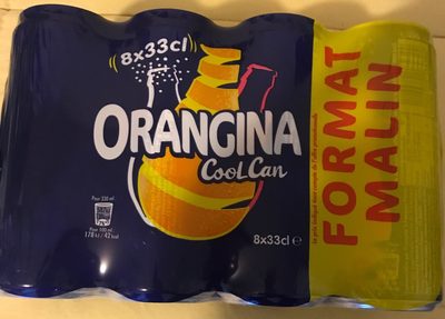Orangina front packaging
