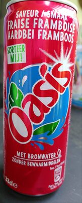 Oasis Fraise Framboise front packaging