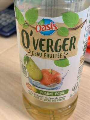 O'verger - L'eau fruitée front packaging