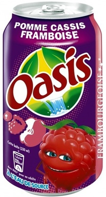 Oasis Pomme-Cassis-Framboise