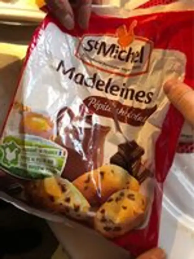 Madeleine - pepites de chocolat