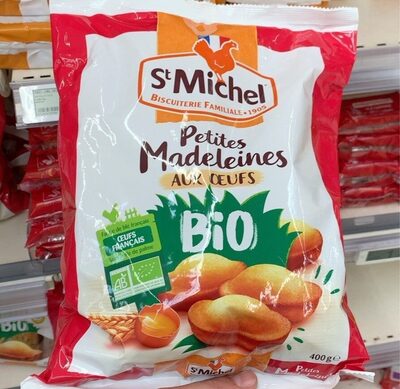 Petites madeleines aux œufs