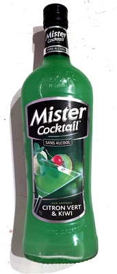 Cocktail sans alcool Citron vert et Kiwi