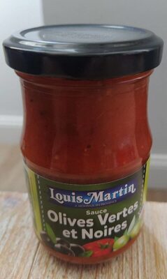 Sauce olives vertes et noires