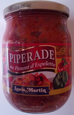 Piperade au Piment d'Espelette