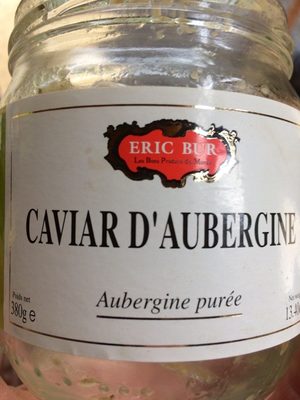 Caviar d'aubergine