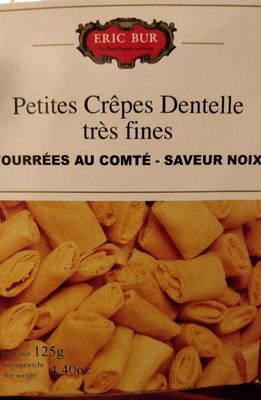 Petites crêpes dentelle très fines