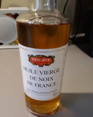 Eric Bur huile vierge de noix