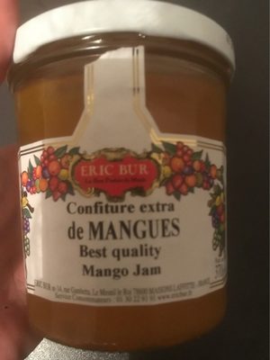 Confiture extra de mangues ERIC BUR