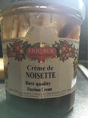 Crème de noisette