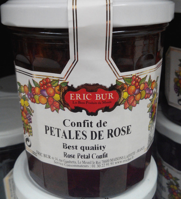 Confit de pétales de rose