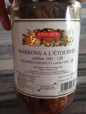 Marrons à L'étouffée