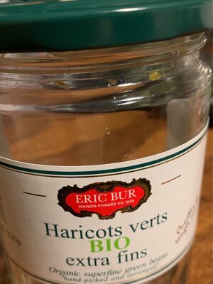 Haricots verts bio extra fins