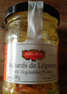 Achards de légumes