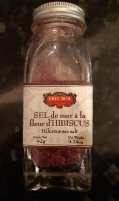 Sel de mer a la fleur d'hibiscus