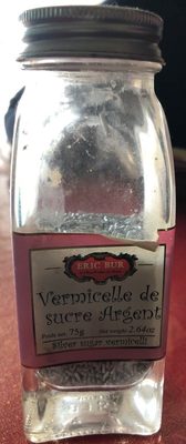 Vermicelles De Sucre Argent 75g front packaging