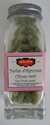 Décor Pâtisserie Perle D'agrume Citron Vert