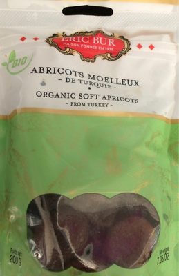 Abricots Moelleux de Turquie front packaging