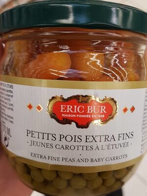 Petits pois extra fins carottes