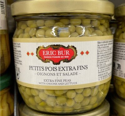 Petit pois extra fins