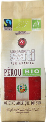 Café Sati Pérou bio équitable moulu 250g