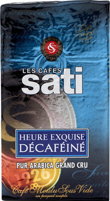 Café Sati heure exquise décaféiné moulu 250g