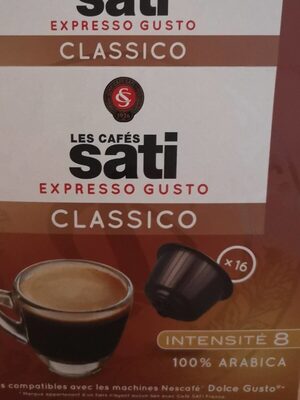 Les cafés Sati Expresso Gusto