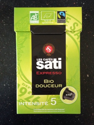 Café du Pérou bio et équitable capsules x10